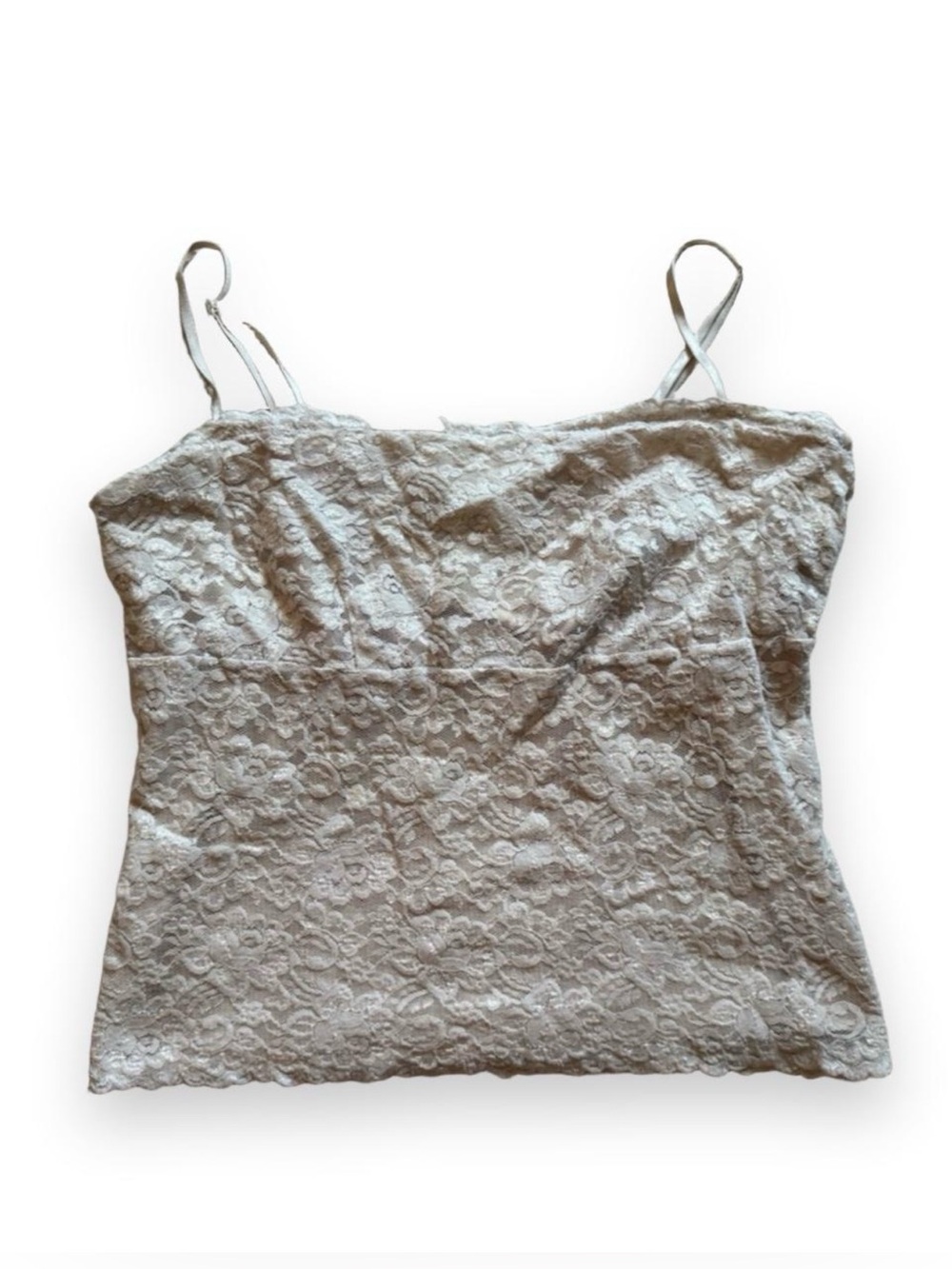 Y2K lace cami